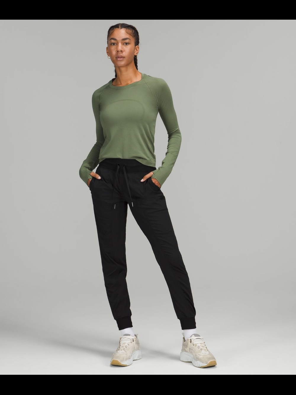 lululemon dance studio mid rise joggers